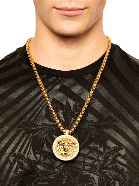 fake versace mens earrings|versace necklace for men.